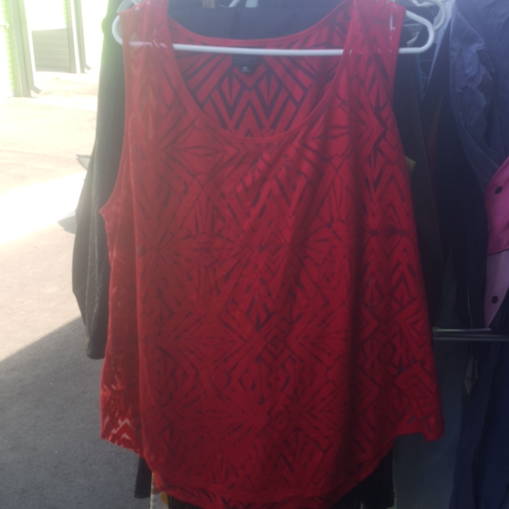 NEW WORTHINGTON WOMEN SHEER TOP